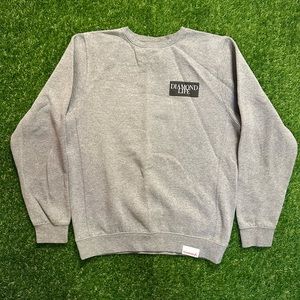 Diamond Life Supply Crewneck Sweatshirt Gray Men’s Medium.